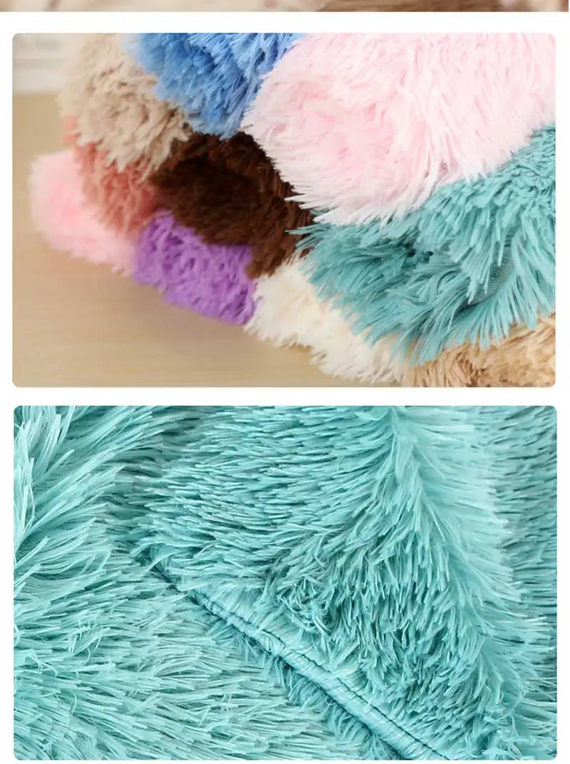 Plush Dog Blanket Winter Warm Pet Sheet Cat Dog Sofa Cushion Pet Mattress Household Carpet Comfortable Dog Sleeping Blanket