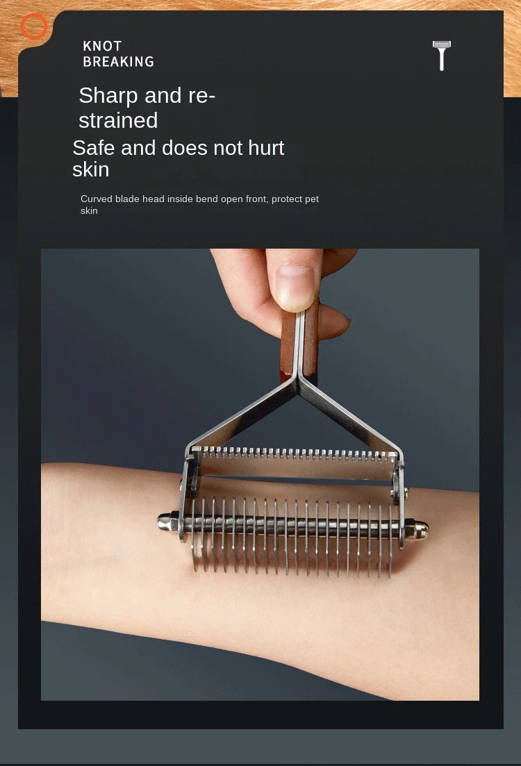 Pet Dog Brush Cat Comb Self Cleaning Pet Hair Remover Brush for Dogs Cats Grooming Tools Pets Dematting Comb Dogs Accessories