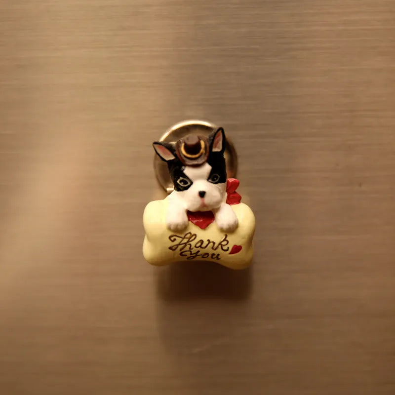 Cowboy Dog Creative Refrigerator Sticker Little Angel Magnet Sticker Gift Gift Wedding