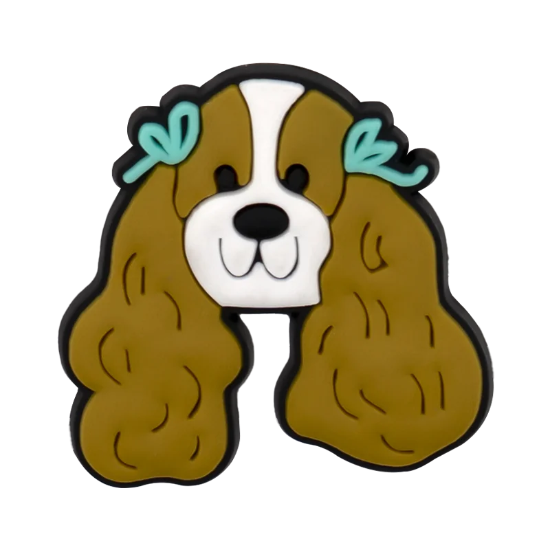 1pcs PVC Dog  Dachshund Corgi Paw Shoe Charms Shoe Decorations Accessories Pins for Women Men Kids Gift,Bulldog Clog Buckles