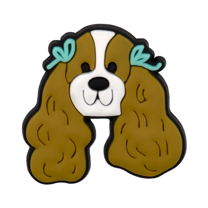 1pcs PVC Dog  Dachshund Corgi Paw Shoe Charms Shoe Decorations Accessories Pins for Women Men Kids Gift,Bulldog Clog Buckles