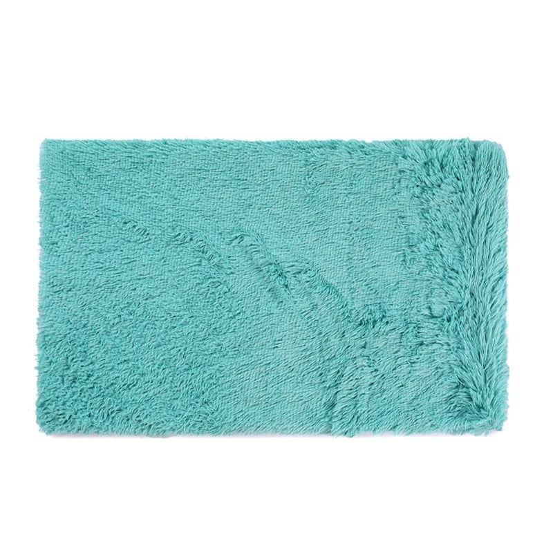 Super Soft Fleece Fluffy Pet Blankets Dog Sleeping MatMattress Extra Warm Pet Cushion for Small Medium Large Dogs & Cats