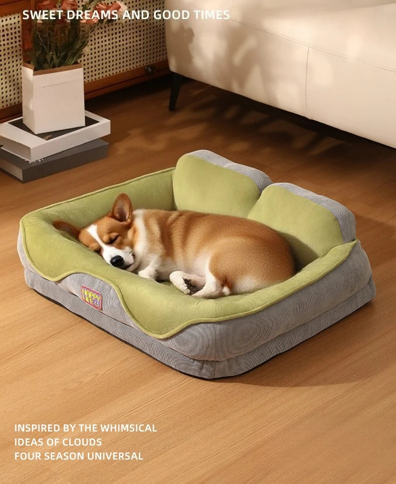 1PC Crystal Super Soft Corduroy Pet Products Cushions  Accessories Dog All Houses Supplies Things Accessory House Beds/cama Gato