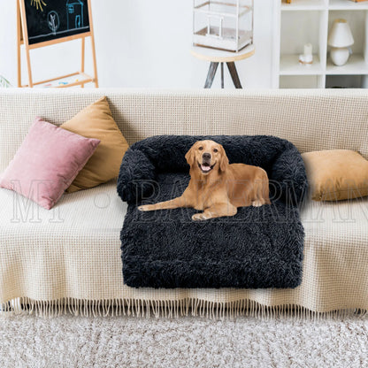 Washable blanket Sofa cover Large dog bed Sofa plush dog pet House sofa cushion plush warm kennel pet cat puppy cushion