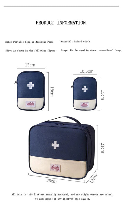 the PORTABLE PET MEDICAL KIT - Portable Medical Kit for Business Trips, Outdoor First Aid Kit, Portable Small Medicine Bag, Home Storage Bag, Medical Bag