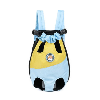 Dog Outdoor Portable Backpack Pet Carrying Backpack Breathable Dog Cat Front Chest Backpacks Small Medium Puppy Supplies