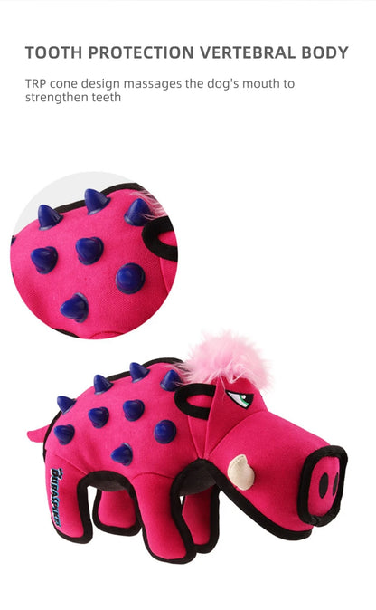 GiGwi Dog Toys Canvas Combined Material Bite-resistant Interactive Toy For Dog Molar Training Pet Supplies Aggressive Chewers