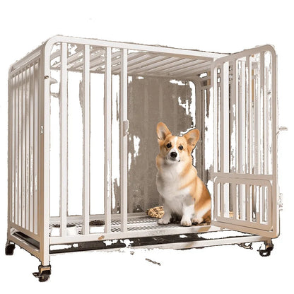 Dog cage Large medium small dog bold indoor separation with toilet Corgi Teddy Golden Retriever Pet Villa