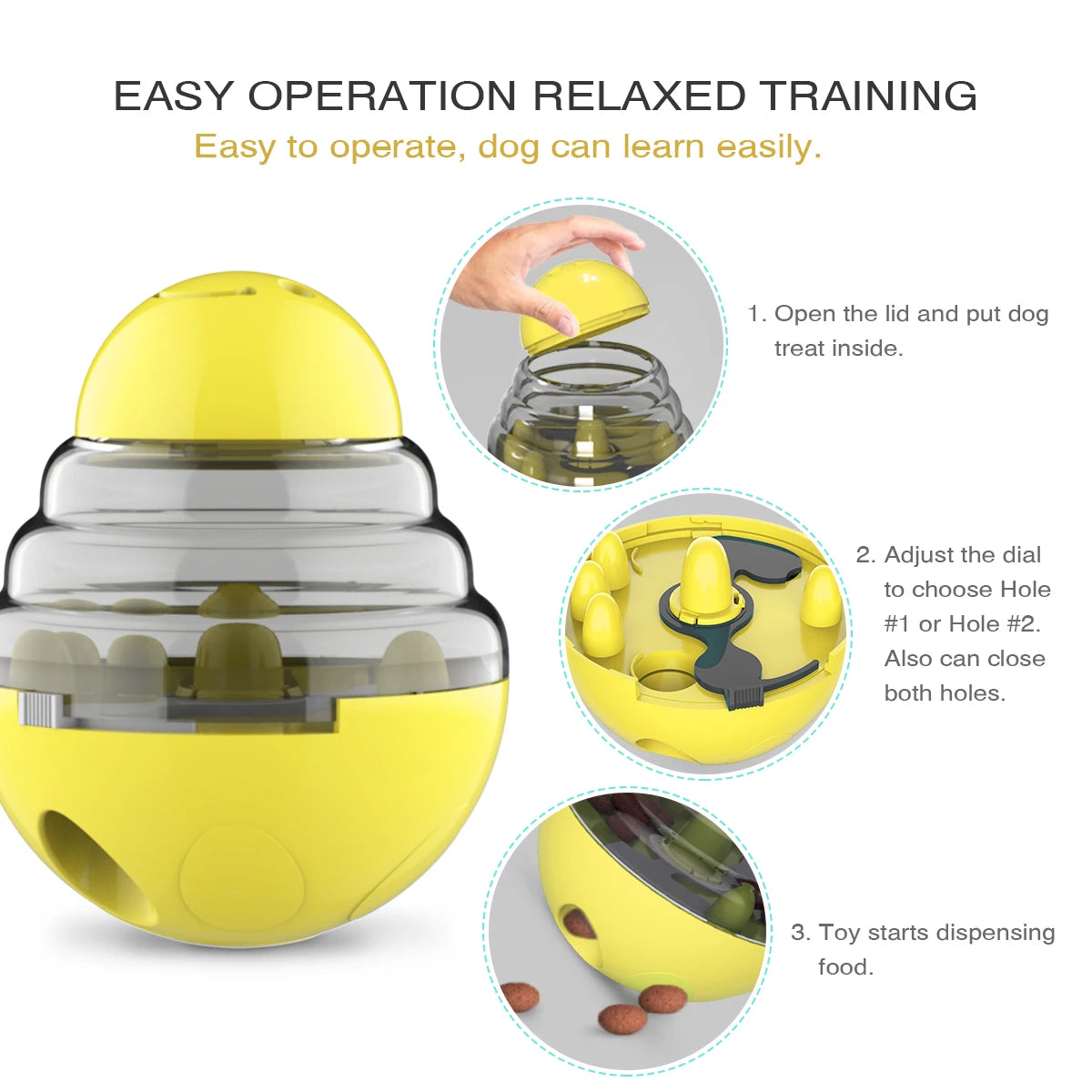 Treating Training Dog Toys Interactive Planet Treat Puppy Plaything Multifunctional Food Dispensing ABS Pet Toys for Big Cat Dog