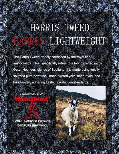 the TWEEDTREK HARNESS SET - Truelove Pet Harness Leash Set, Harris Tweed Fabric, No Pull Dog Vest Harness for Walking/Training, Adjustable, Easy Control