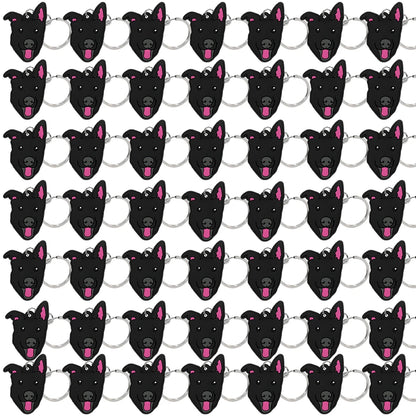 50PCS Cute Animal Keychain knife Ducks Dogs Cats Keyring for Women Men Kids Handbag Cool Car Key Accessories Friends Key Gifts