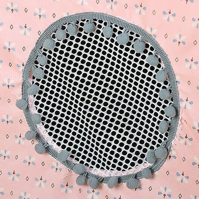 the DAINTY DOGHOUSE - Pet Dog/Cat Tent, Summer Cave Hut Cat/Dog, Sleep House for Kitten/Puppy, Playpen Cage Basket Kennel, Small Doghouse Bed Chihuahua