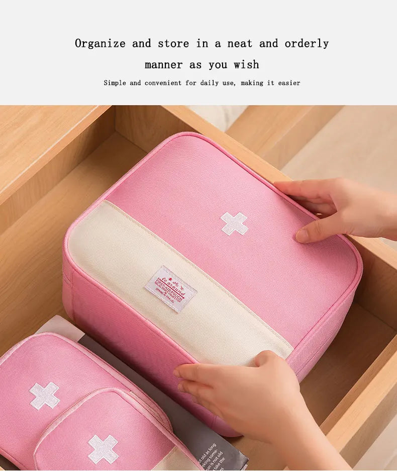 the PORTABLE PET MEDICAL KIT - Portable Medical Kit for Business Trips, Outdoor First Aid Kit, Portable Small Medicine Bag, Home Storage Bag, Medical Bag