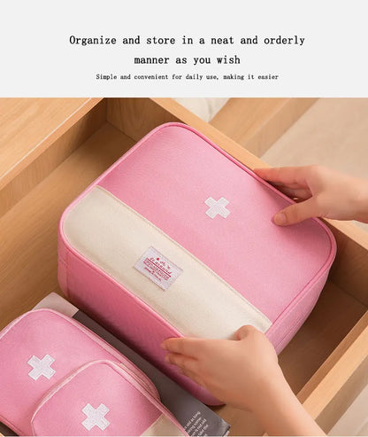 the PORTABLE PET MEDICAL KIT - Portable Medical Kit for Business Trips, Outdoor First Aid Kit, Portable Small Medicine Bag, Home Storage Bag, Medical Bag