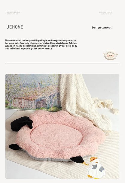 New Cute Cloud Sheep Mimi Mat, Cat and Dog Universal Cute Warm Winter Mat, Pet Mattress, Cat Winter Mattress, Pet Sofa