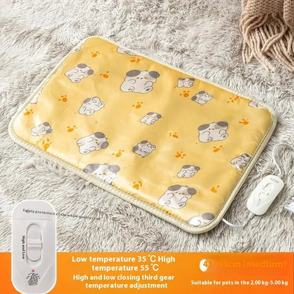 40x60cm Pet Electric Blanket Heating Pad Dog Waterproof Blanket Cats Dogs Electric Blanket Cat Small Heating Pads Pet Products