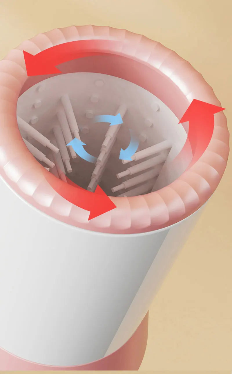 the PAW WASHER - Electric Pet Paw Washer Cup, Portable Dog Paw Cleaner, Portable Foot Washer Cup, Comfortable Foot Cleaning Machine, Dog Brushes