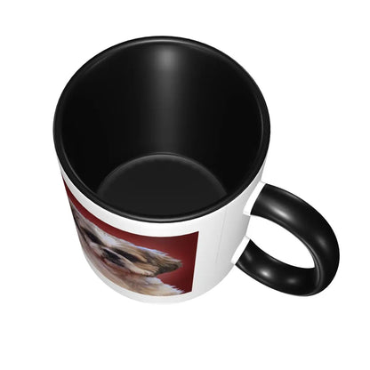 Shih Tzu Dog Mug Funny Ceramic Coffee Cups Tea Mugs Milk Cup Drinkware Gifts for Friends