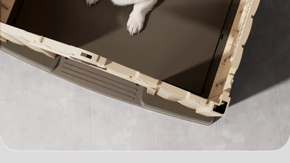 the HAPPY HOME - Kennel Outdoor Medium-Sized Dog Four-Season Universal Cold and Rain-Proof Pet Winter Doghouse, Villa Outdoor House Waterproof