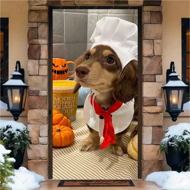 Cute Dachshund Theme Birthday Party Decorations Lovely Puppy Backdrop Cake Insert Banner Balloon Baby Shower Supplies Child Gift