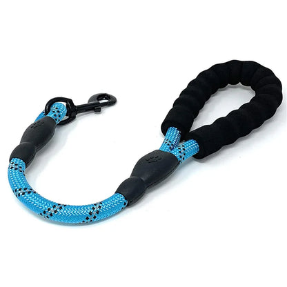 the POWERGRIP SHORT LEASH - Dog Leash, Short Leashes for Large Dog, Walking Reflective Dogs Leash, Comfortable Handle Pet Chain Rope, Dogs Leashes, Pet Supplies