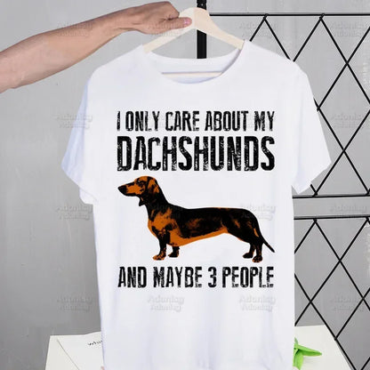 the DACHSHUND DOG CLUB - Anatomy Dachshund Dog - I Do What I Want T-Shirt, Men Retro Washed Tops Tees, Harajuku T-Shirt Streetwear Hip Hop Male T-Shirts