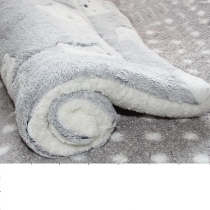 Flannel Pet Mat Dog Bed Cat Bed Thicken Sleeping Mat Dog Blanket Mat For Puppy Kitten Pet Dog Bed for Small Large Dogs Pet Rug