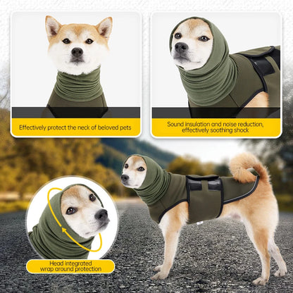 the ANXIETY JACKET - Winter Pet Coat Dog Anxiety Vest, Pet Dog Anxiety Jacket, Dog Calming Vest for Small-Medium-Large Dog, Dressing Pets Accessories