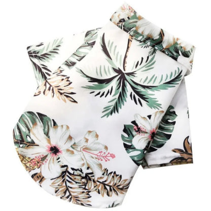 Summer Pet Dog Clothes Cool Beach Hawaiian Style Dog Cat Shirt Breathable Dog T-Shirts Chihuahua Dog Costumes Pet Puppy Clothing