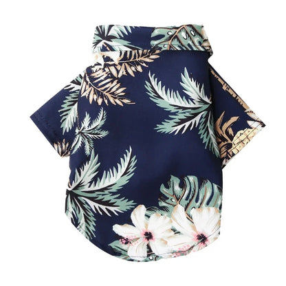 Dog T-Shirts Hawaiian Beach Style Thin Breathable Summer Dog Clothes for Small Dogs Puppy Pet Cat Vest Chihuahua Yorkies Poodle