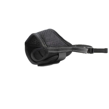 the ANTI-BITE DOG MUZZLE - Soft Air Mesh Dog Muzzle for Small, Medium & Large Dogs – Anti-Bite, Anti-Bark, Anti-Chew, Breathable, Drinkable & Adjustable