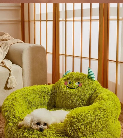 Dog Kennel Winter Warm Dog Bed Small Dogs Teddy Nest Pet Cushions Sofa Sleeping with Cat Nest Four Seasons Universal