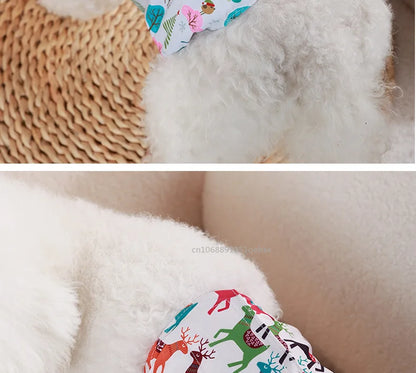 Washable Male Dog Physiological Pants Reusable Sanitary Underwear Belly Wrap Band Cotton Diaper For Large Small Medium Dog