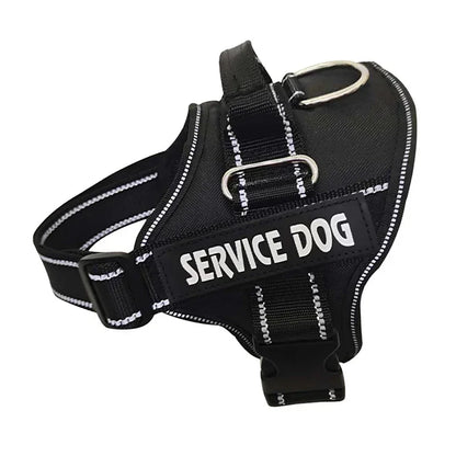 Dog Harnas No Pull Reflective Breathable Adjustable Pet Harnas Dog Vest Id Custom Name tag outdoor dog walking supplies