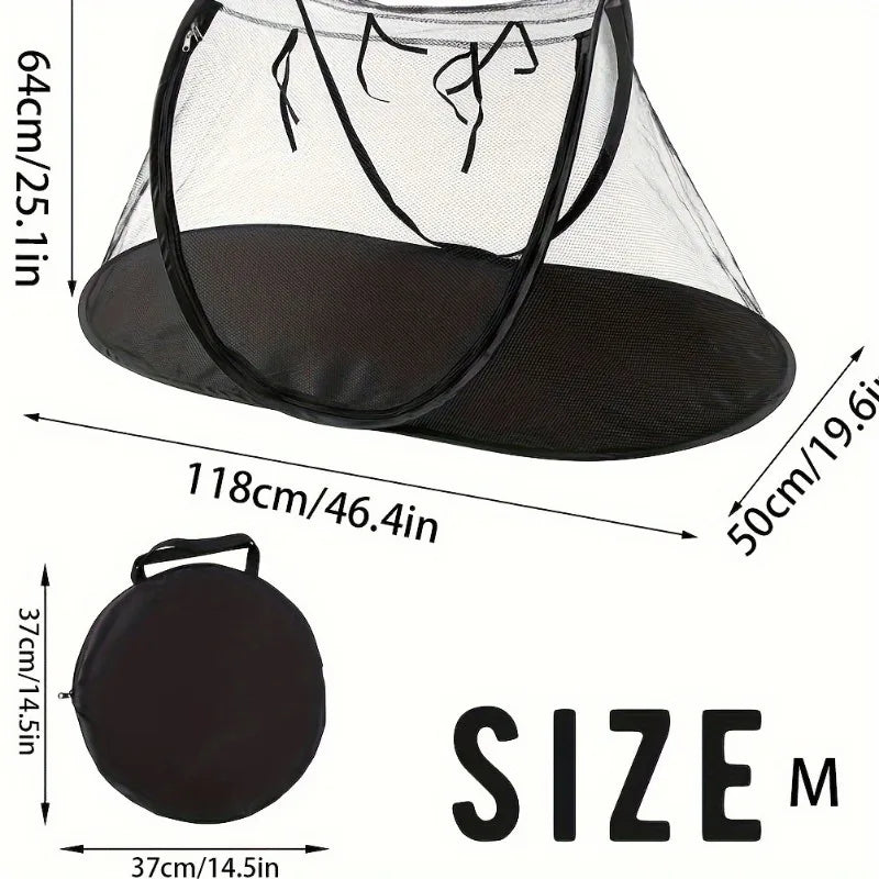 Portable Pet Folding Tent for Dogs/cats Outdoor Travel Camping Amusement Park Breathable and Comfortable Pet Game Tent Dog House