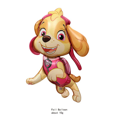 Paw Patrol Dark green dog disposable Birthday Party Decorations Tableware Balloons Birthday Decor Party Supplies Gifts for Boys