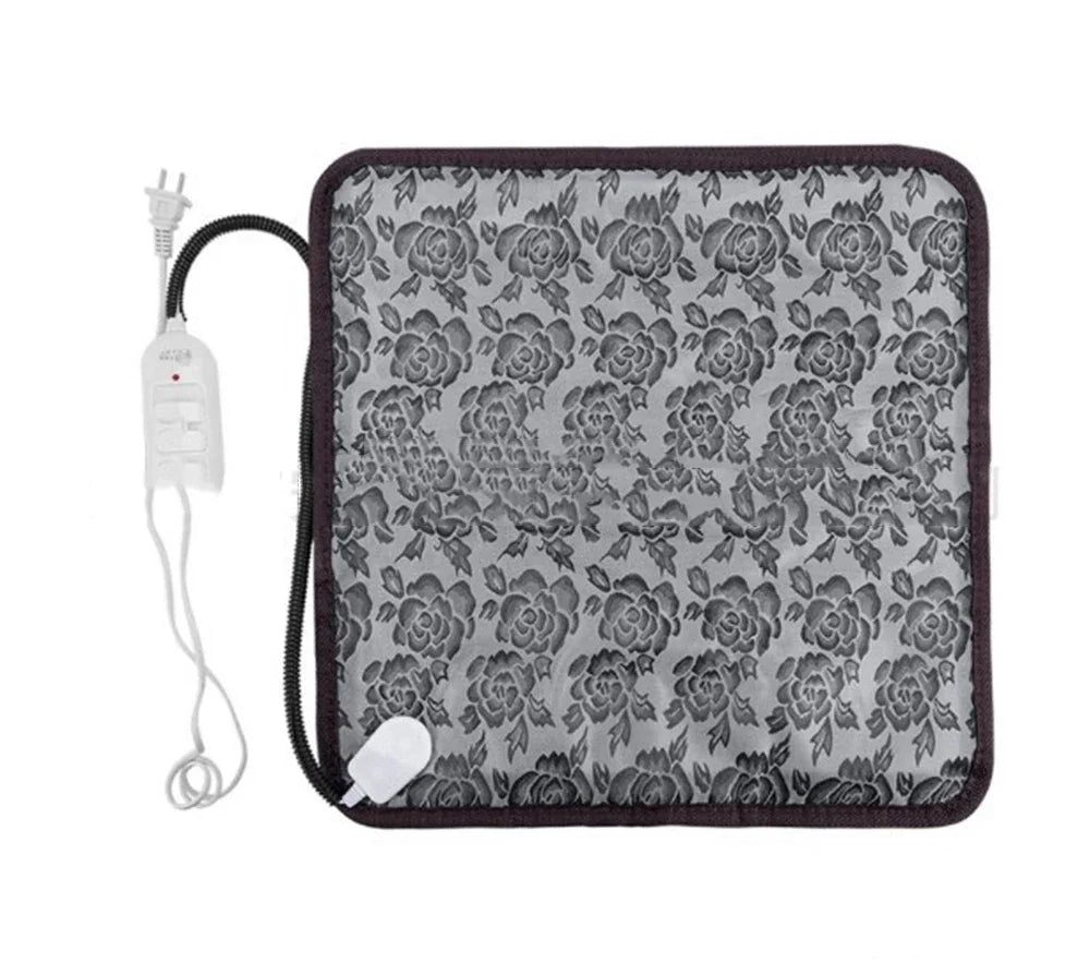 Pet Electric Blanket Winter Warming Pad Cat Dog Heated Nest Waterproof Warmer Power-Off Protection Bite-Resistant Mat Bed Gift