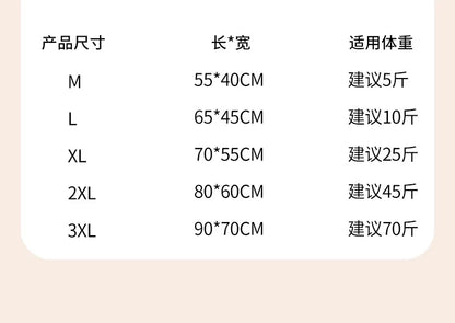 All-weather Small Dog Pet Doghouse for Winter Warmth Thick Cat Bed Dog Mat