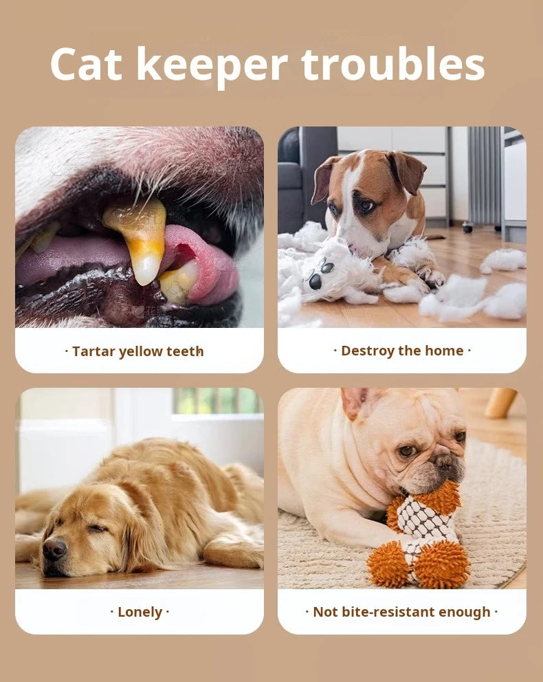 the BOTTLEBOUNCE PLAY BALL - Dog Toy Bottle Sound Chew Ball, Pet Toys Interactive Ball for Big Dog/Small, Dog Pet Training Tennis Bottle, Pet Supplies