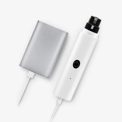 3 Colors Electric Pet Nail Grinder Quiet USB Charging Pet Nail Clipper with LED Safe Cat Grooming Clipper For Cats Dogs