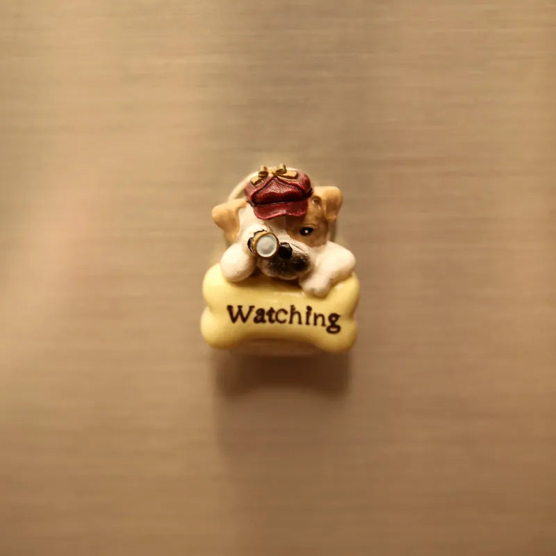 Cowboy Dog Creative Refrigerator Sticker Little Angel Magnet Sticker Gift Gift Wedding