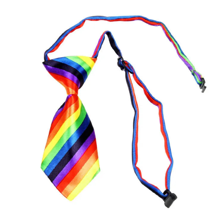 10pcs/Lot Pet Cat Dog Solid Color Multicolor Tie Fashion Grooming Dog Accessories Adjustable Puppy Tie Pet Bowtie Supplies