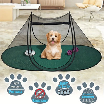 Portable Pet Folding Tent for Dogs/cats Outdoor Travel Camping Amusement Park Breathable and Comfortable Pet Game Tent Dog House