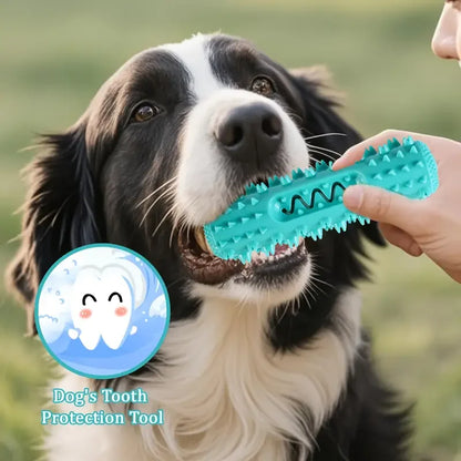 Vet-Approved Dental Chew Stick - 3-in-1 Cooling Toothbrush Toy for Small/Medium Dogs, Summer Teeth Cleaning & Gum Massage