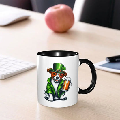 Dog Jack Russell Terrier -cute Gift Jack Russell Terrier For Mom Mug Funny Ceramic Coffee Cups Tea Mugs Milk Cup Drinkware Gifts