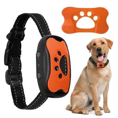 the VIBEQUIET DOG TRAINER - Pet Dog Anti Barking Device, USB Rechargeable Dogs Training Collar, Ultrasonic Stop Barking Vibration Anti-Bark Collar