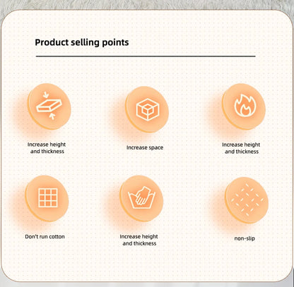 HOOPET Dog Kennel Winter Warm Sleeping Mat Full Removable Washable Large Dog Golden Retriever Dog Sofa Dog Mat Winter Dog Beds