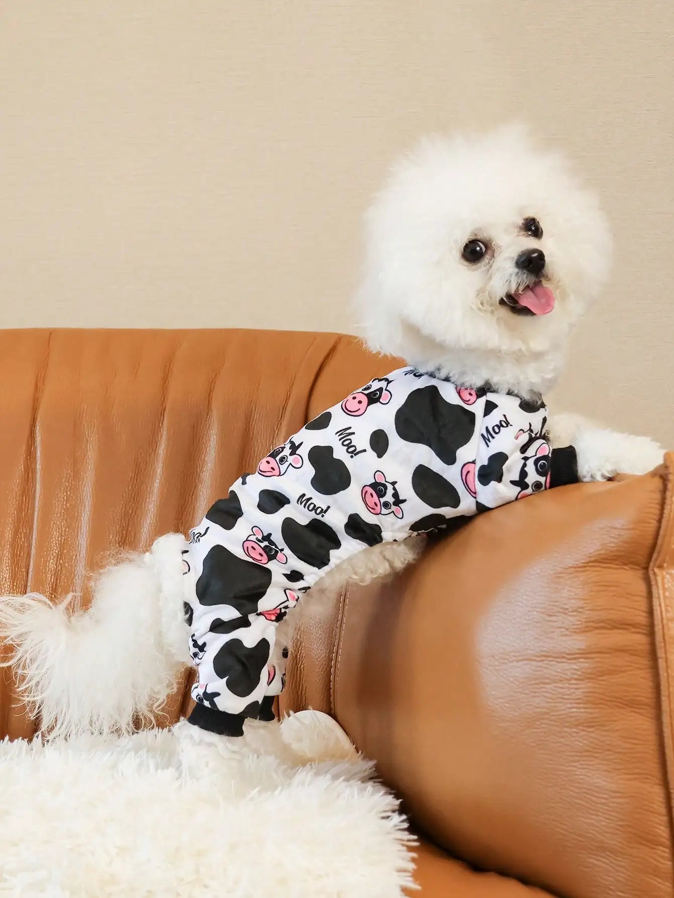 U Pick Fashion Dog Pajamas Polyester Pajamas for Male Dog Female Dog Popular Pet Clothes Dog Onesies Print Dog Pajama