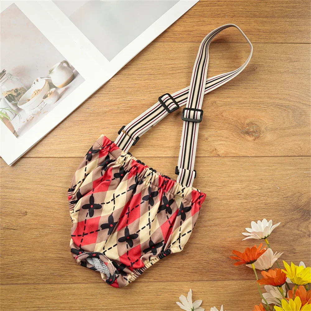 Washable Big Dog Diapers Female for Small Medium Dogs Reusable Pet Physiological Pants Labrador Shorts mascotas Period Panties