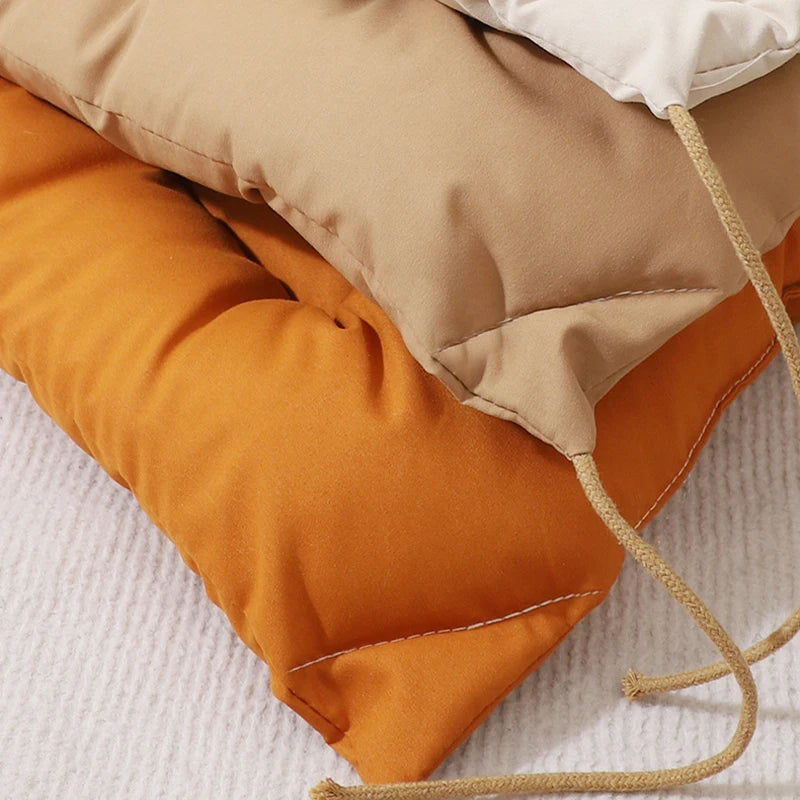 Pet Dog Cat Square Thickened Warm Bed Mat Winter Puppy Anti-slip Comfortable Cleanable Cushions Kennels Accessories For Marci